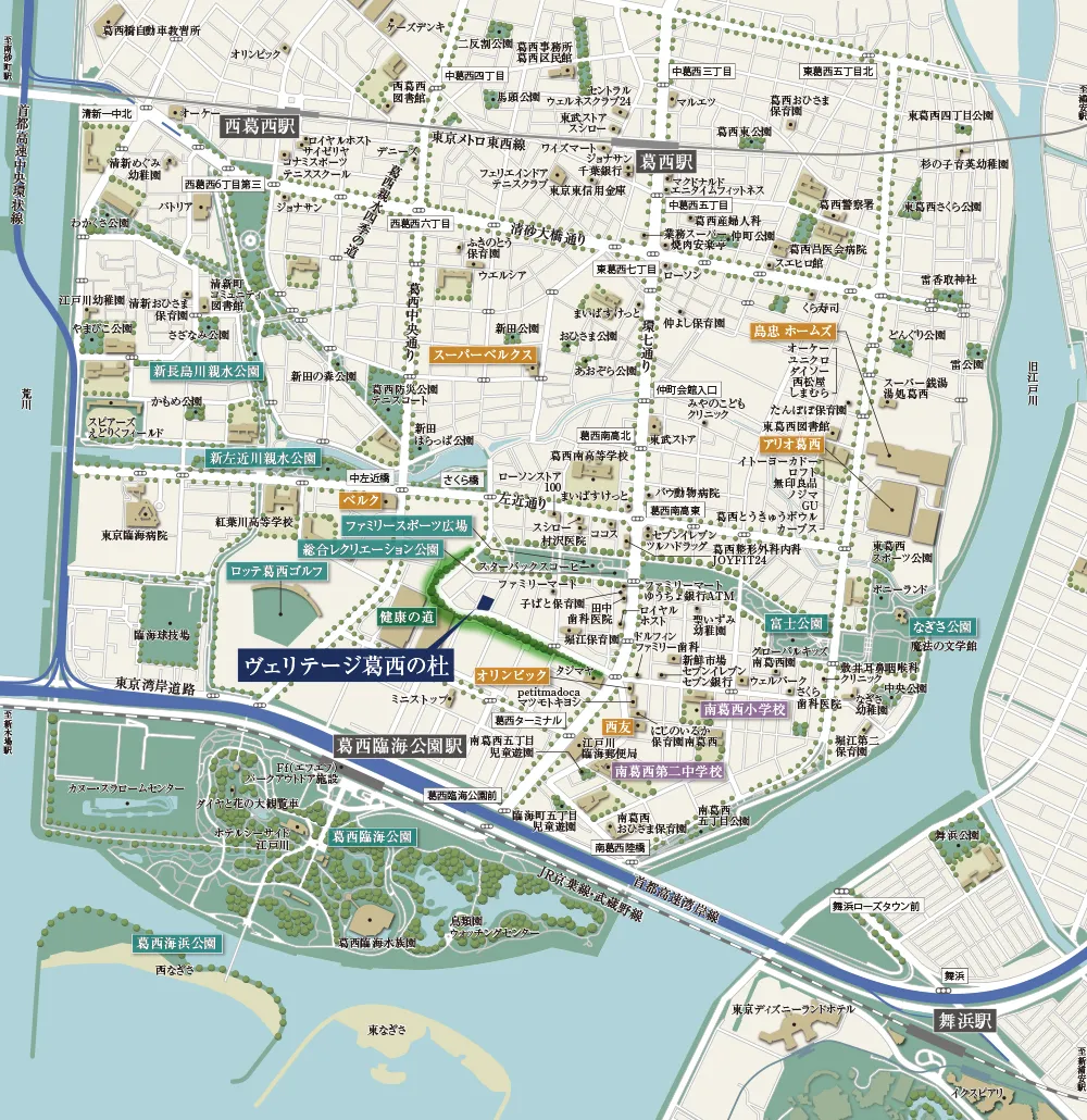 現地案内図