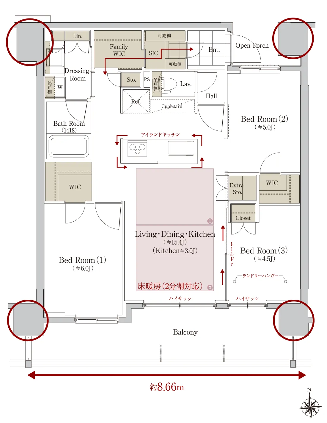E2type間取り図