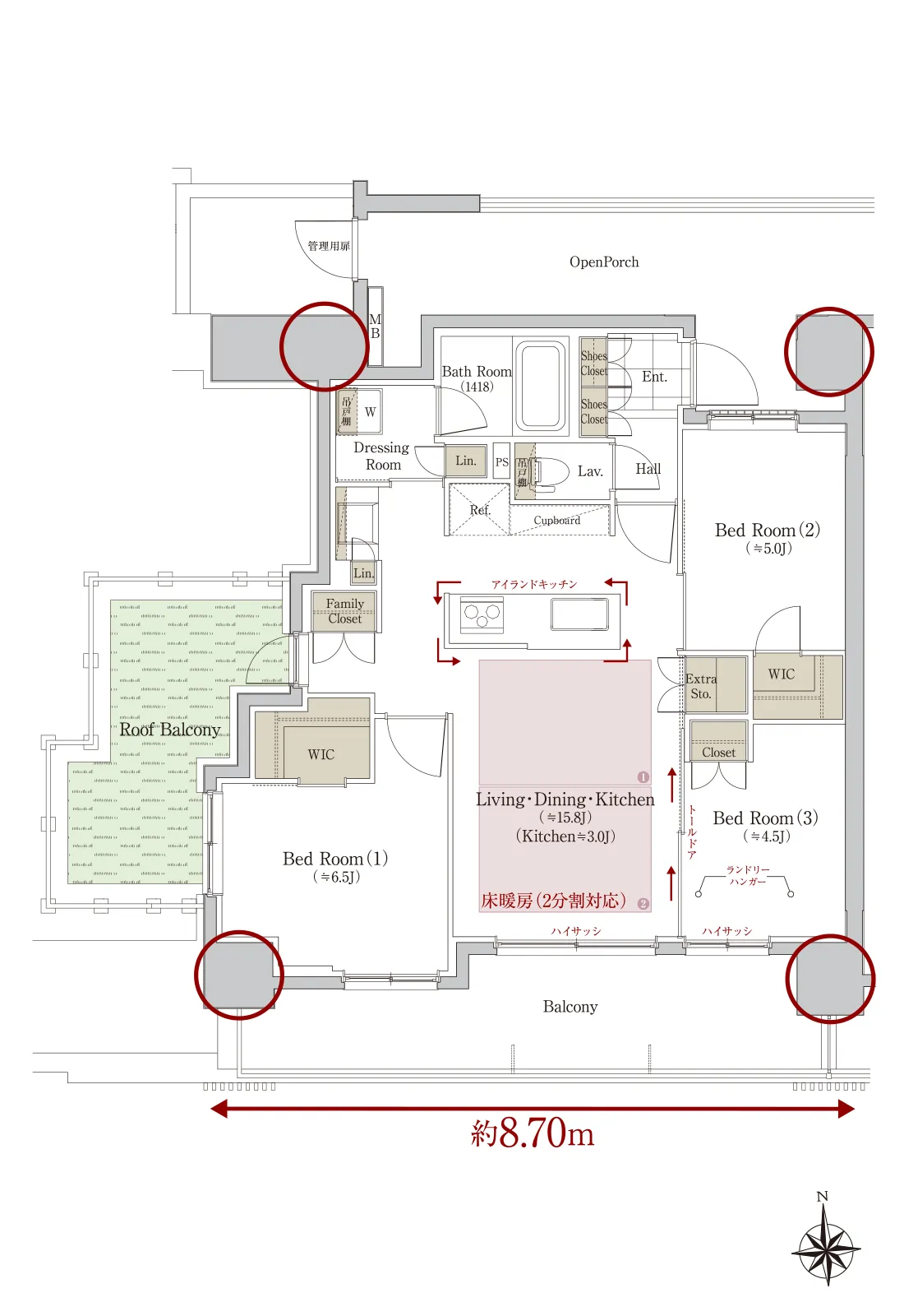 Qtype間取り図